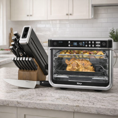 Ninja™ Neverdull 13-Knife Set + FREE Pro Air Oven