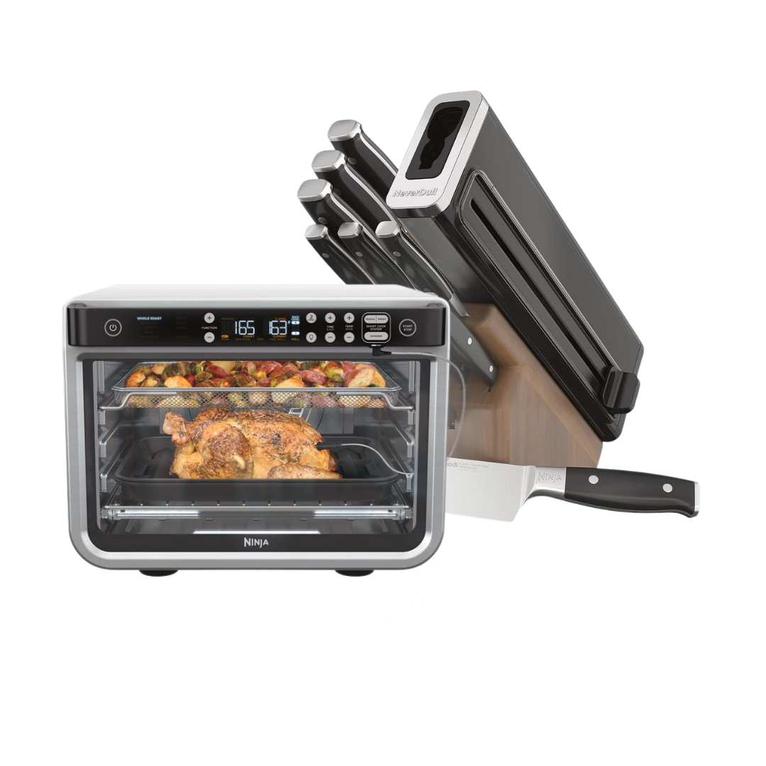 Ninja™ Neverdull 13-Knife Set + FREE Pro Air Oven